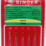 agujas singer de maquina #18 (cod_1177)