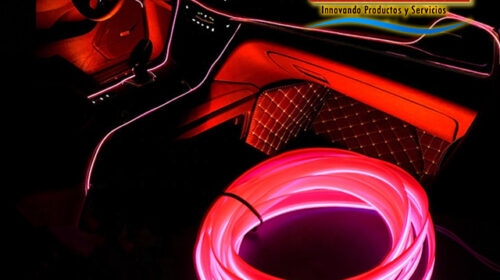 luces neon 5m rojo y blanco (cod_1827)
