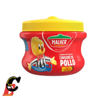 consome de pollo media libra