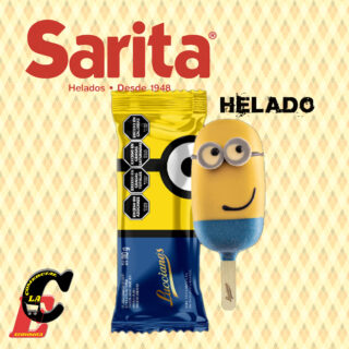 HELADO PALETA MINIONS